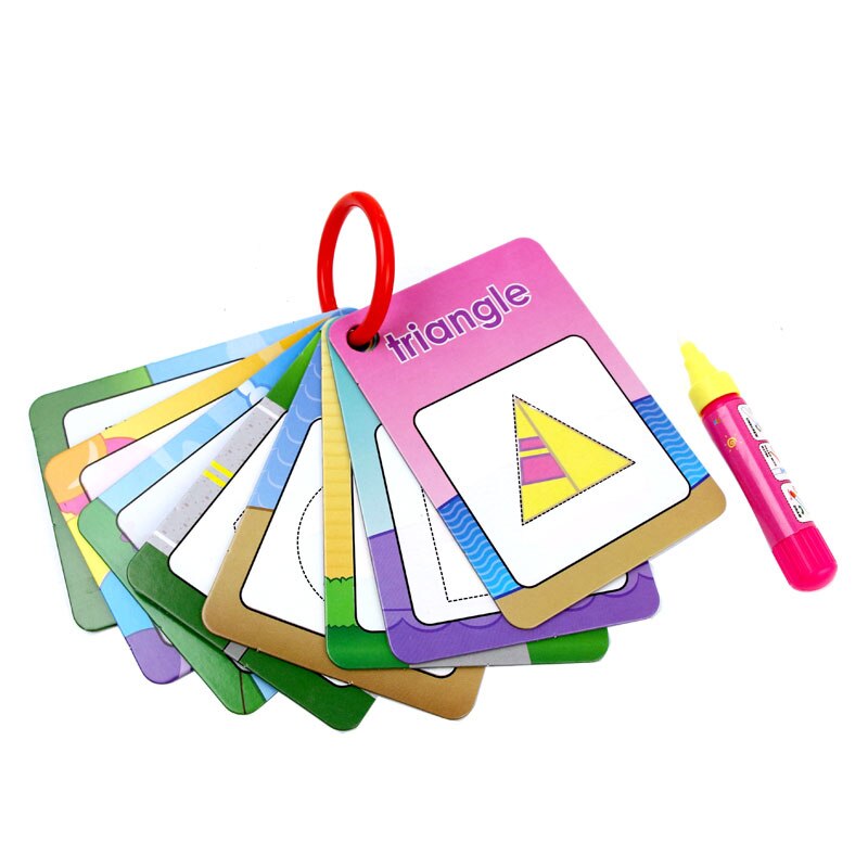 8 Styles Magic Water Drawing Book Coloring Doodle & Magic Pen Drawing Toys Montessori Toys Early Education Toys for Kids